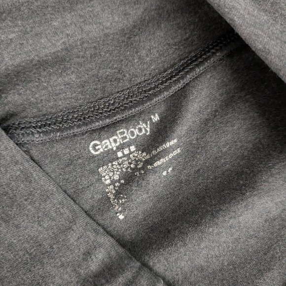 Gap Body Y2K Gray Cropped Yoga Pants Medium - Picture 3 of 10